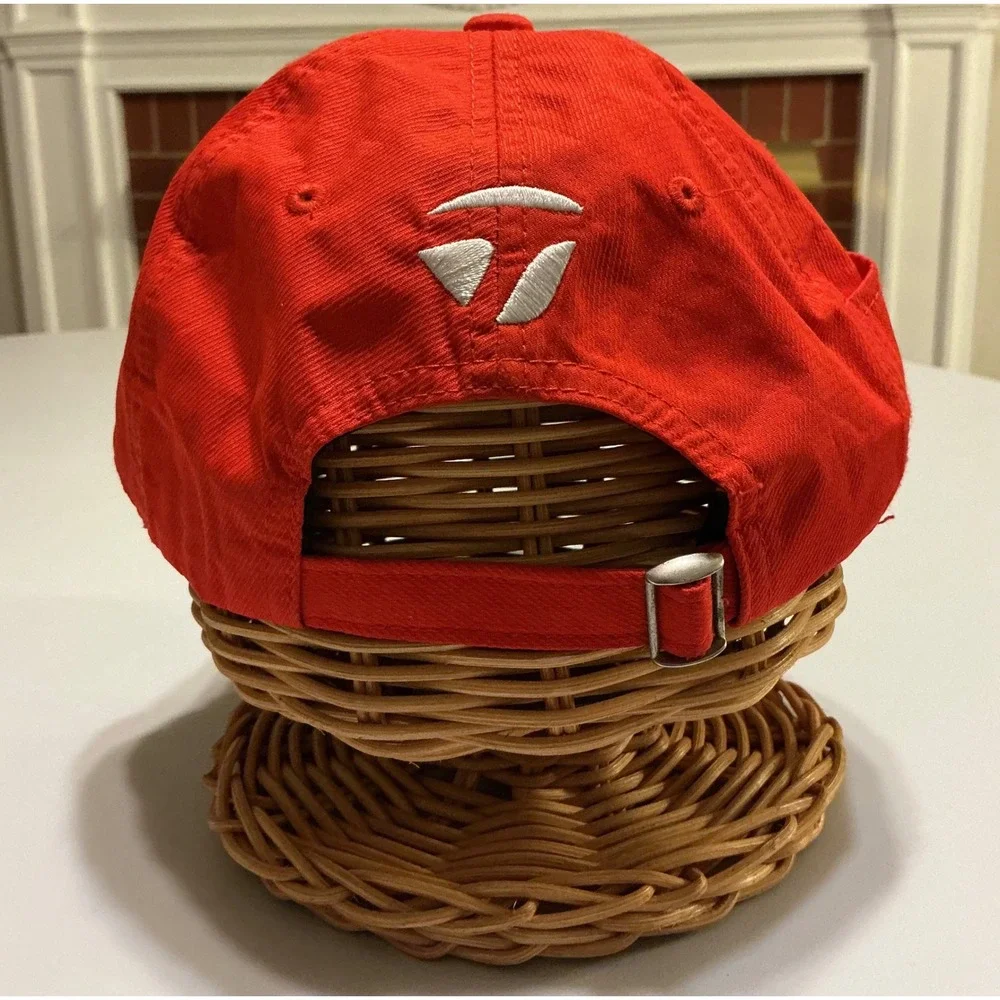 TaylorMade RBZ RocketBallz Golf Hat Red Adjustable Titleist Pin Ball Marker - Picture 3 of 8